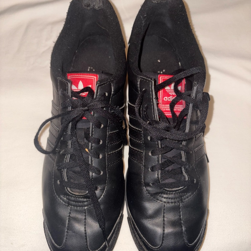 Adidas Men's Black Lace-Up shoes